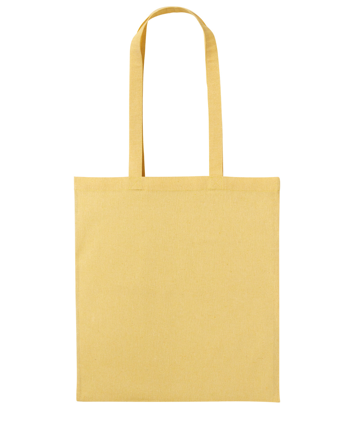 Bags - Återvunnen Bomull Shopper Yellow Marl One size