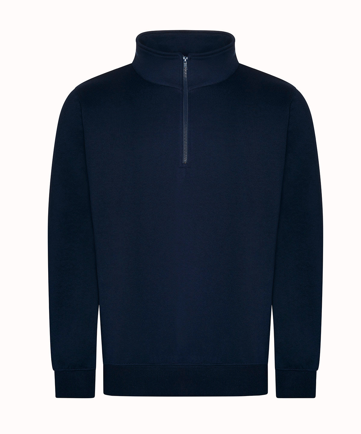 Sweatshirts - Klassisk och Hållbar Herrsweatshirt med Dragkedja Navy