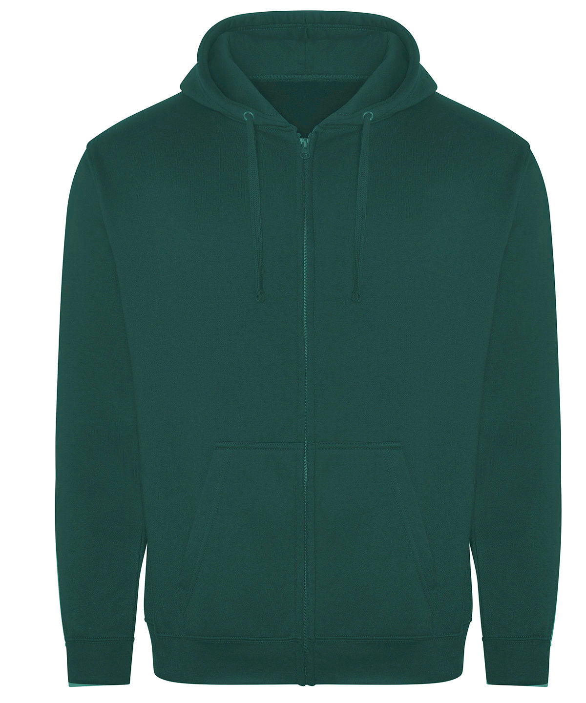 Hoodies - Pro zip hoodie Bottle Green