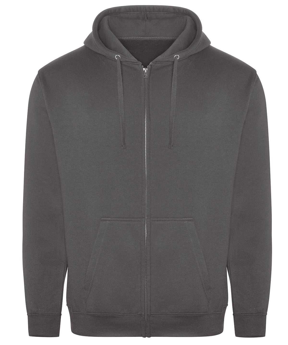 Hoodies - Pro zip hoodie Charcoal