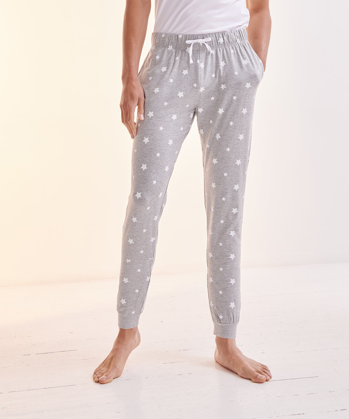 Loungewear Bottoms - Loungebyxor med Snöflingemönster