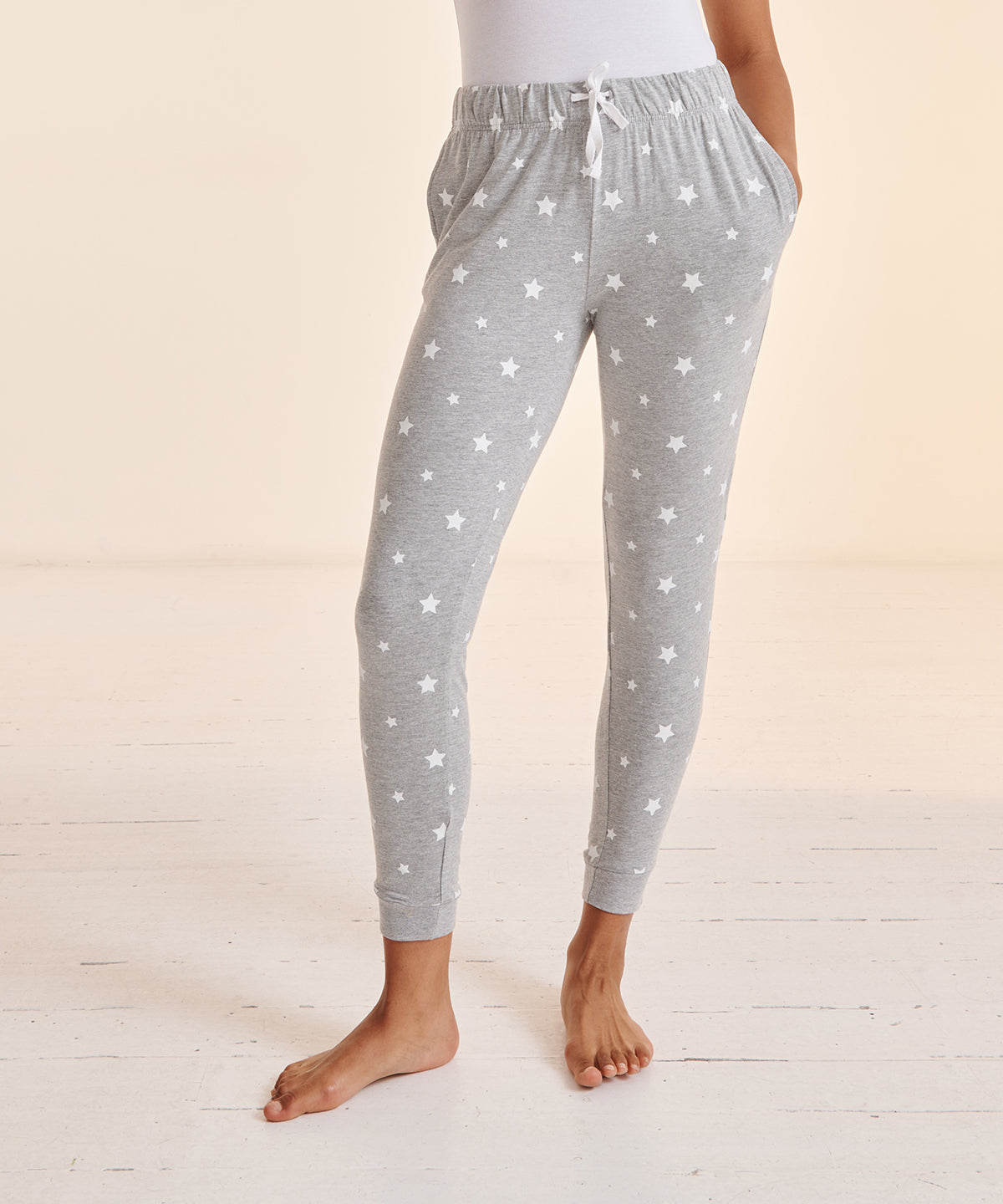 Loungewear Bottoms - Bekväma Loungebyxor med Snöflingor för Damer