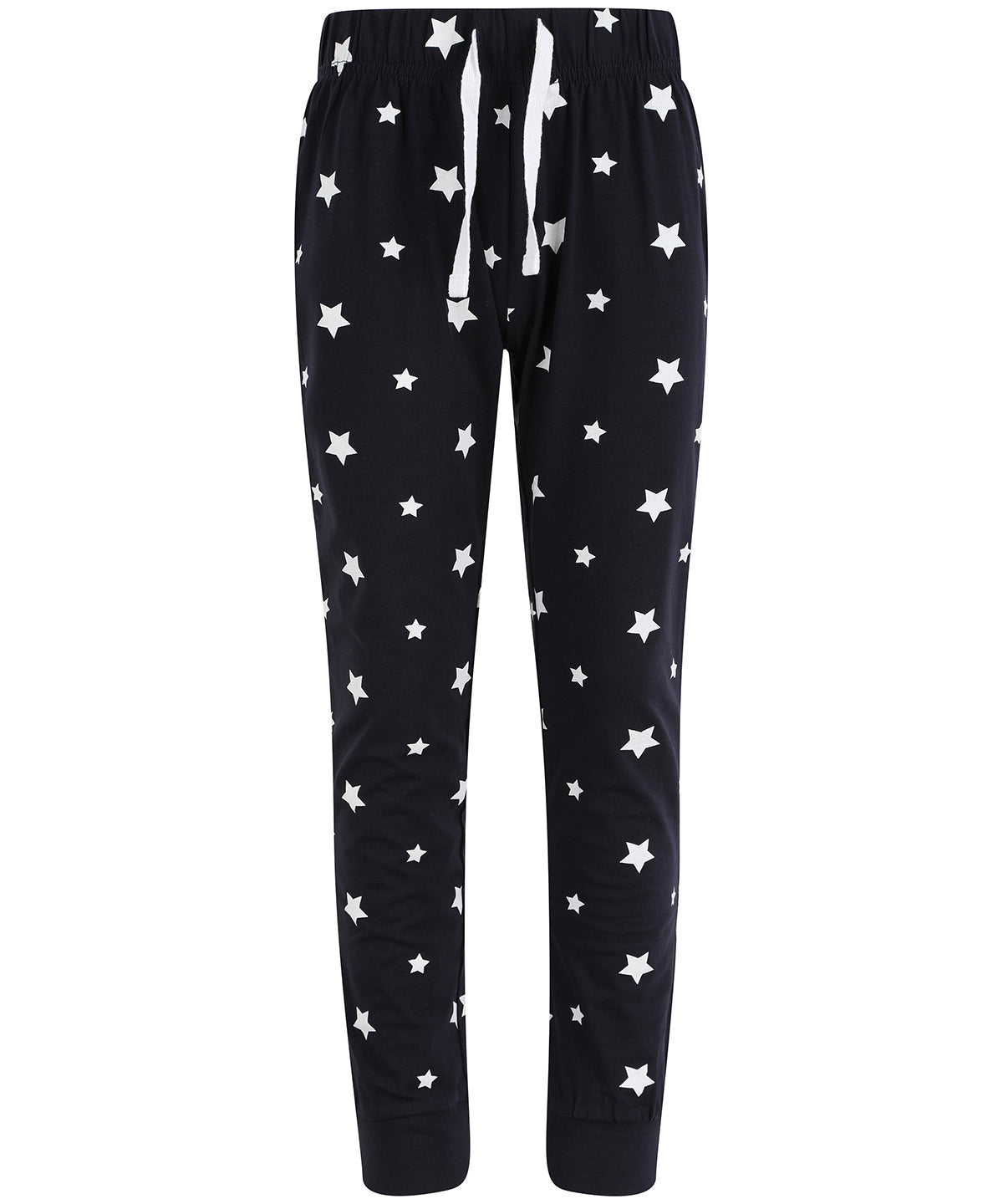 Loungewear Bottoms - Bekväma och Trendiga Loungebyxor för Barn Navy White Stars