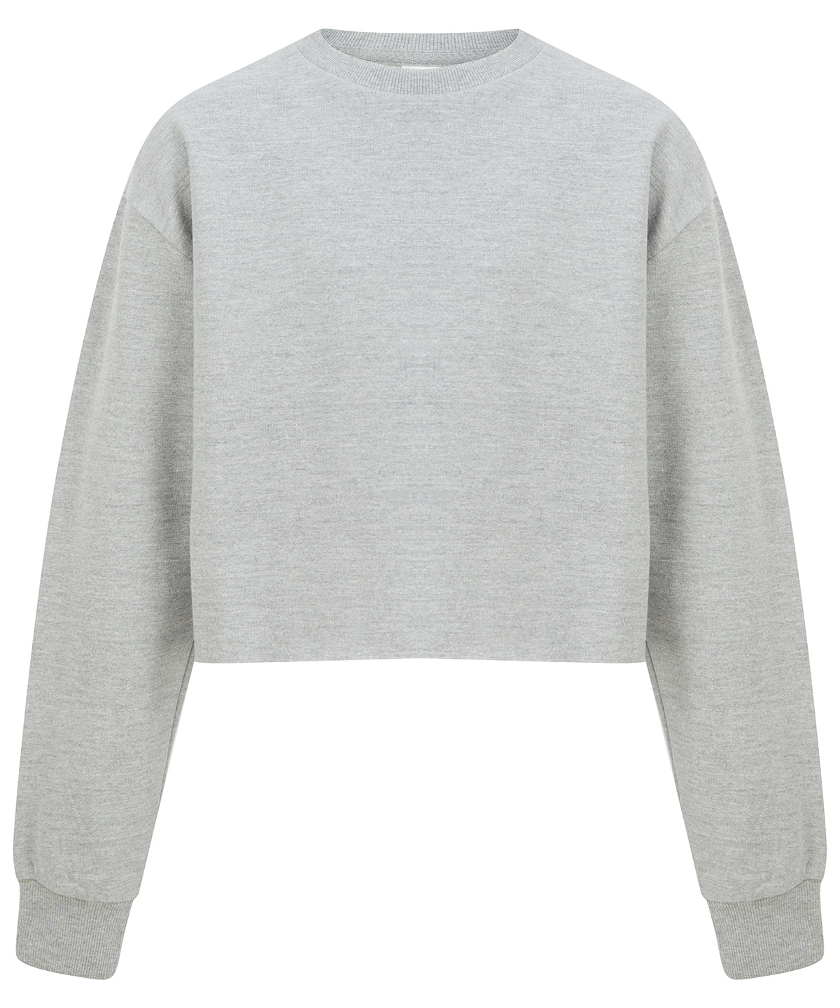 Sweatshirts - Kort Slounge-tröja för Barn Heather Grey