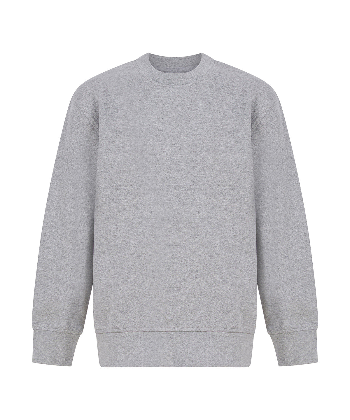 Sweatshirts - Hållbar och stilren barntröja med droptail-design Heather Grey