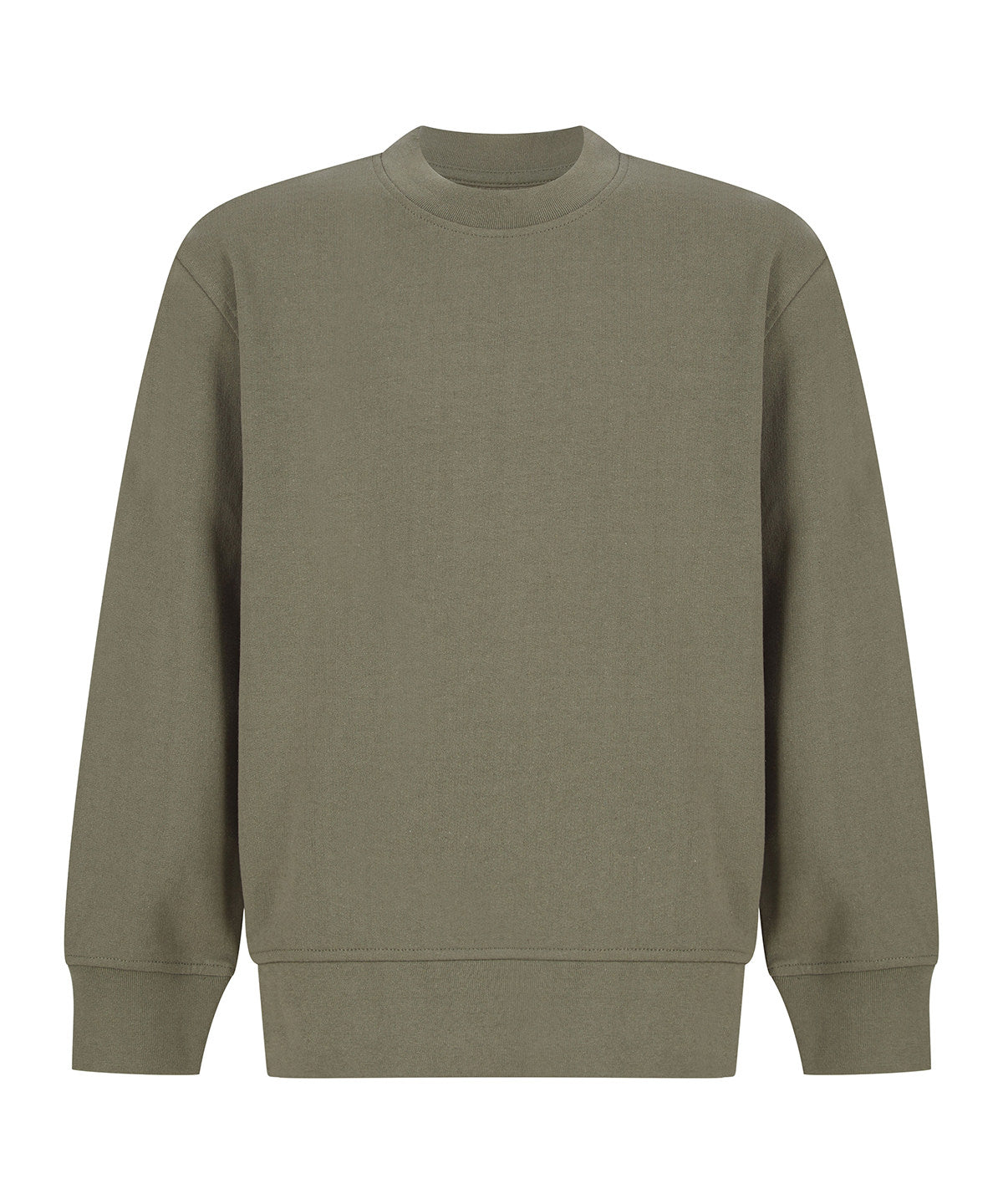 Sweatshirts - Hållbar och stilren barntröja med droptail-design Khaki