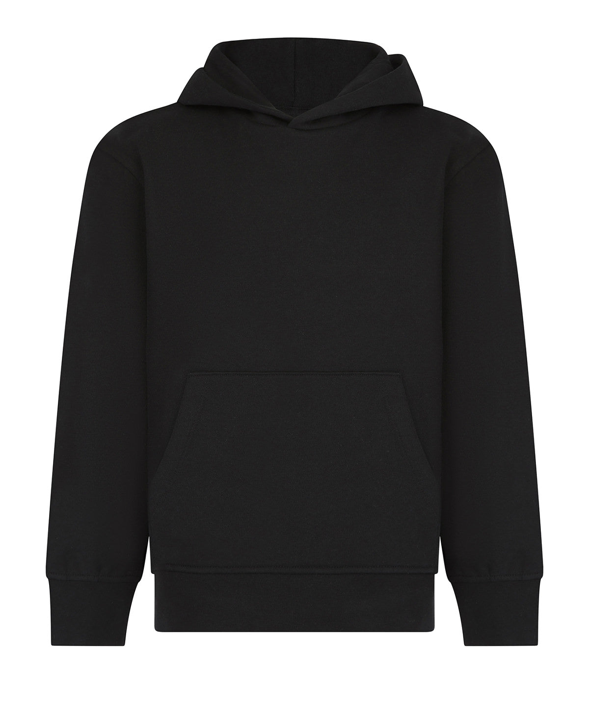 Hoodies - Hållbar Unisex Hoodie för Barn Black