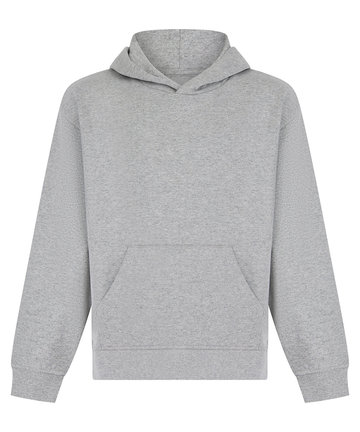 Hoodies - Hållbar Unisex Hoodie för Barn Heather Grey