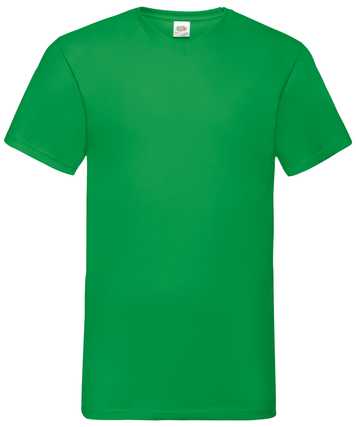 T-Shirts - Klassisk V-ringad T-shirt för Herrar Kelly Green