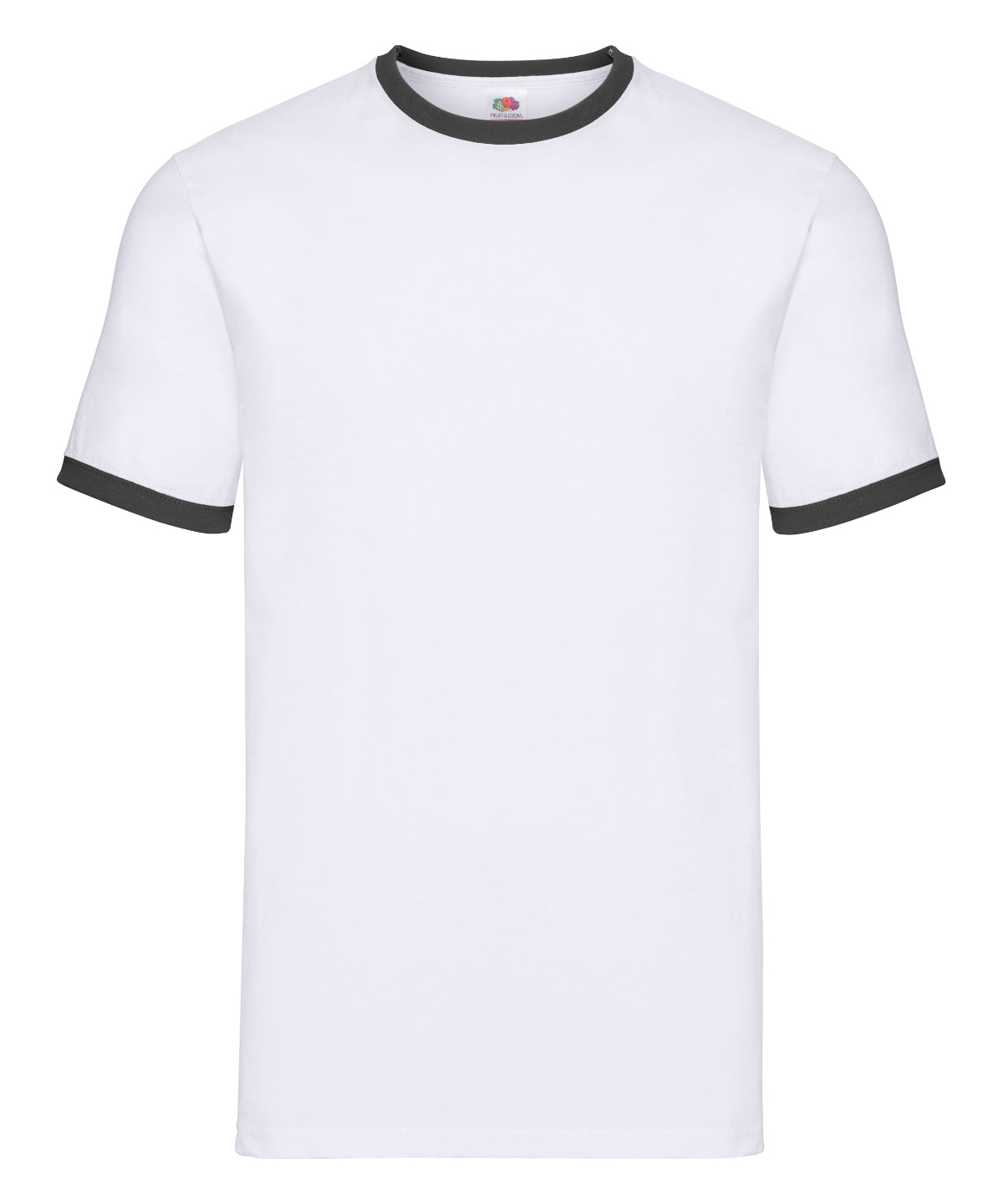 T-Shirts - Ringer T-shirt White Black