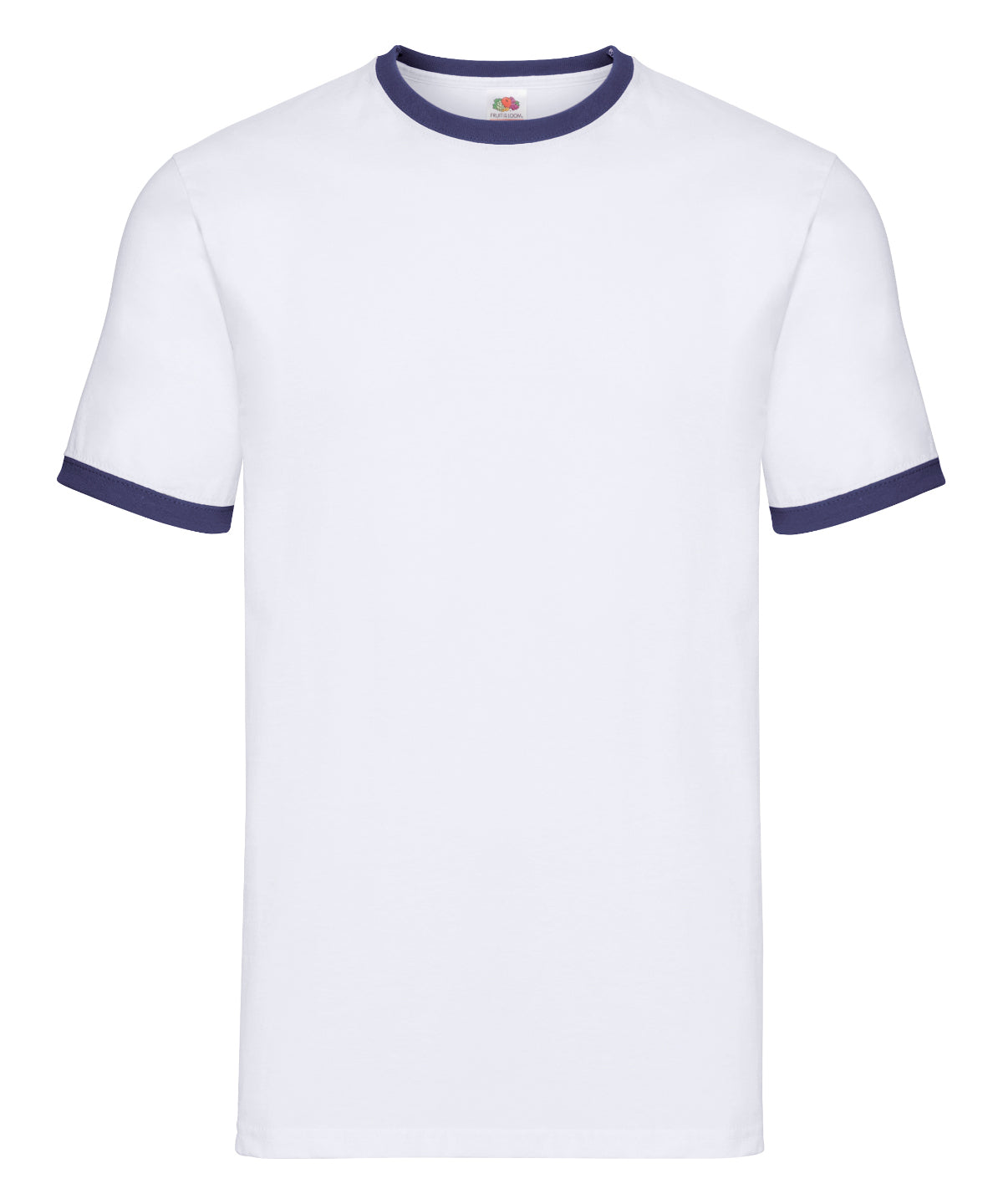 T-Shirts - Ringer T-shirt White Navy