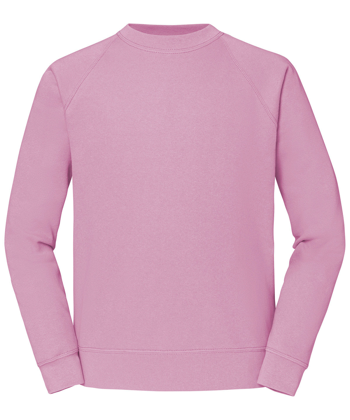 Sweatshirts - Klassisk Raglan Sweatshirt Light Pink