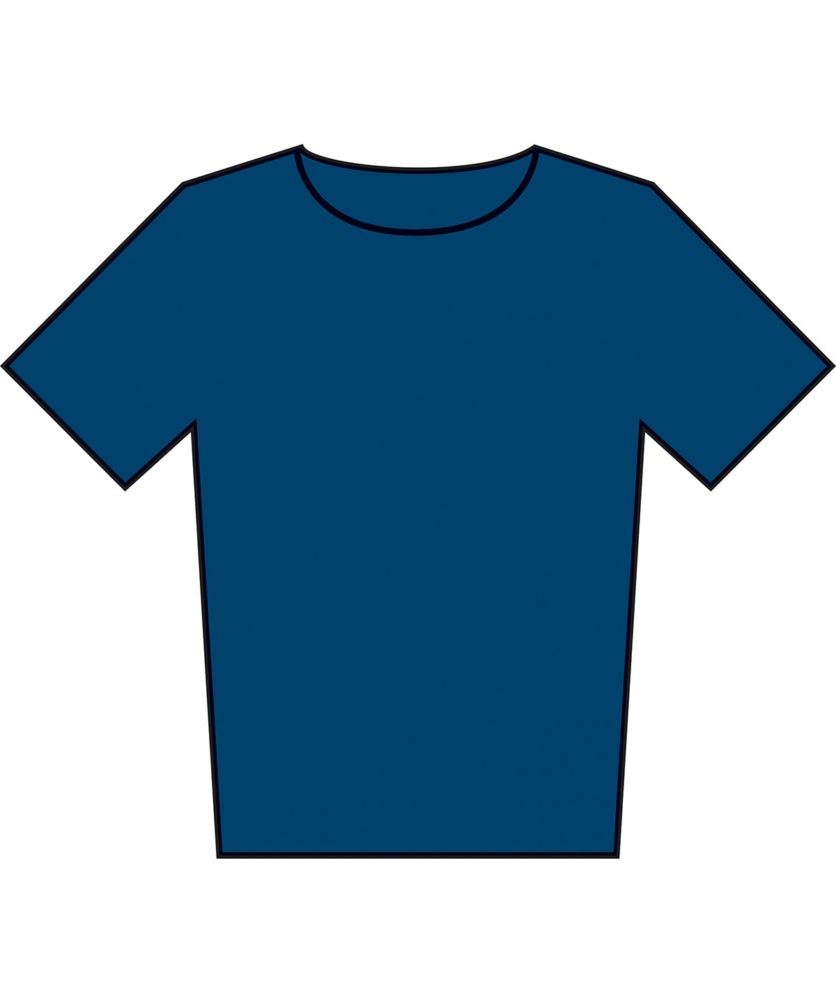 T-Shirts - Kids Iconic 195 T Mountain Blue