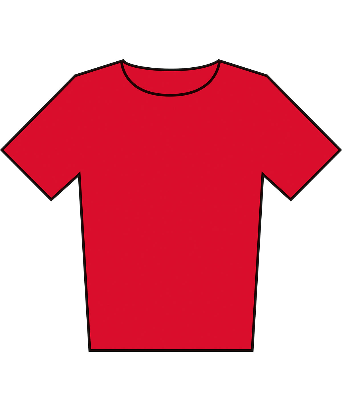 T-Shirts - Kids Iconic 195 T Red