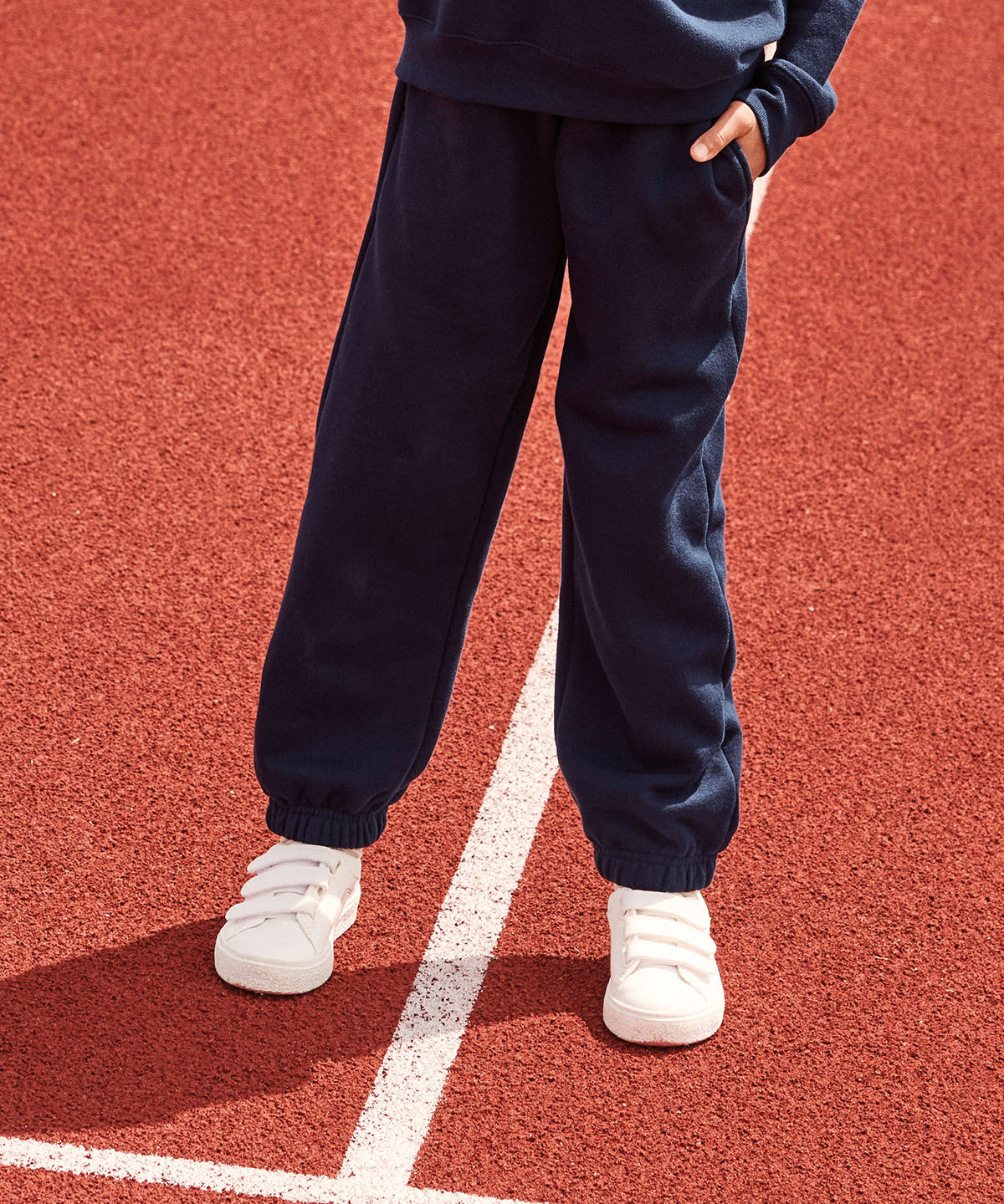 Sweatpants - Barnens Premium Joggingbyxor med Elastiska Muddar