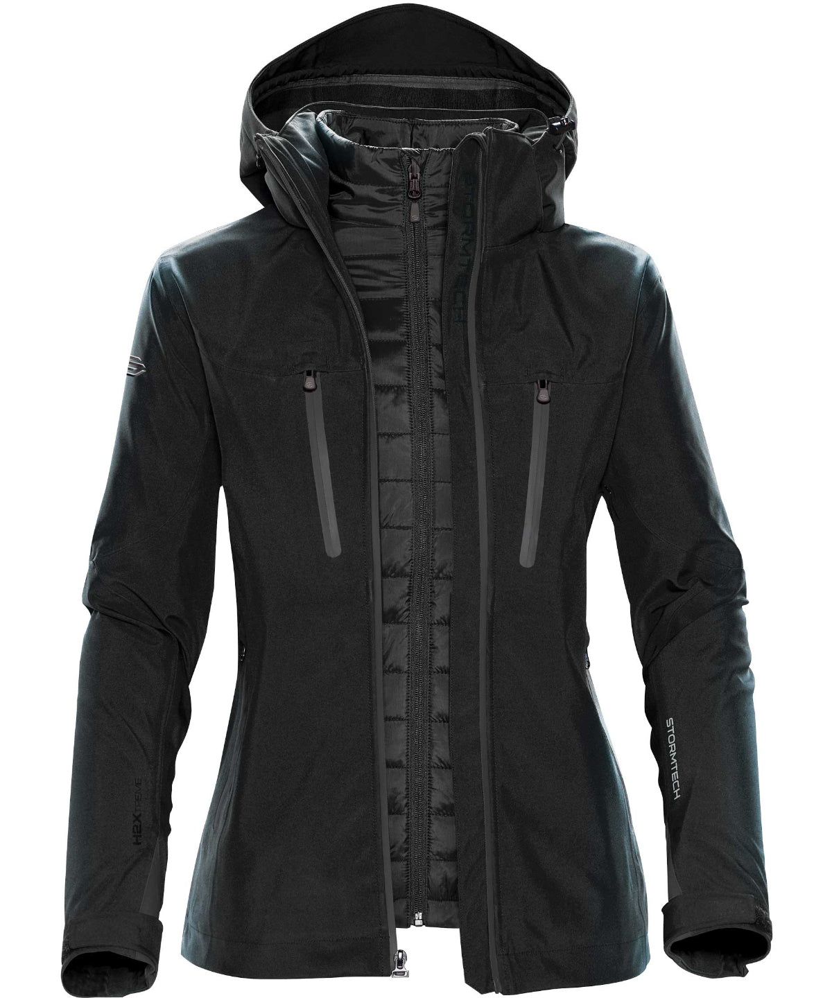 Jackets - Damjacka med Matrix-system Black Carbon