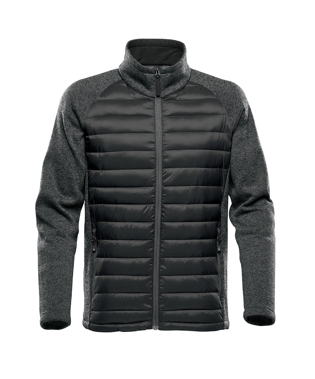 Jackets - Narvik Hybridjacka Black Dolphin Heather