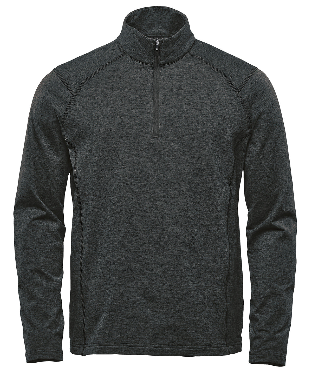 Fleece - Treeline zip fleece Black Heather