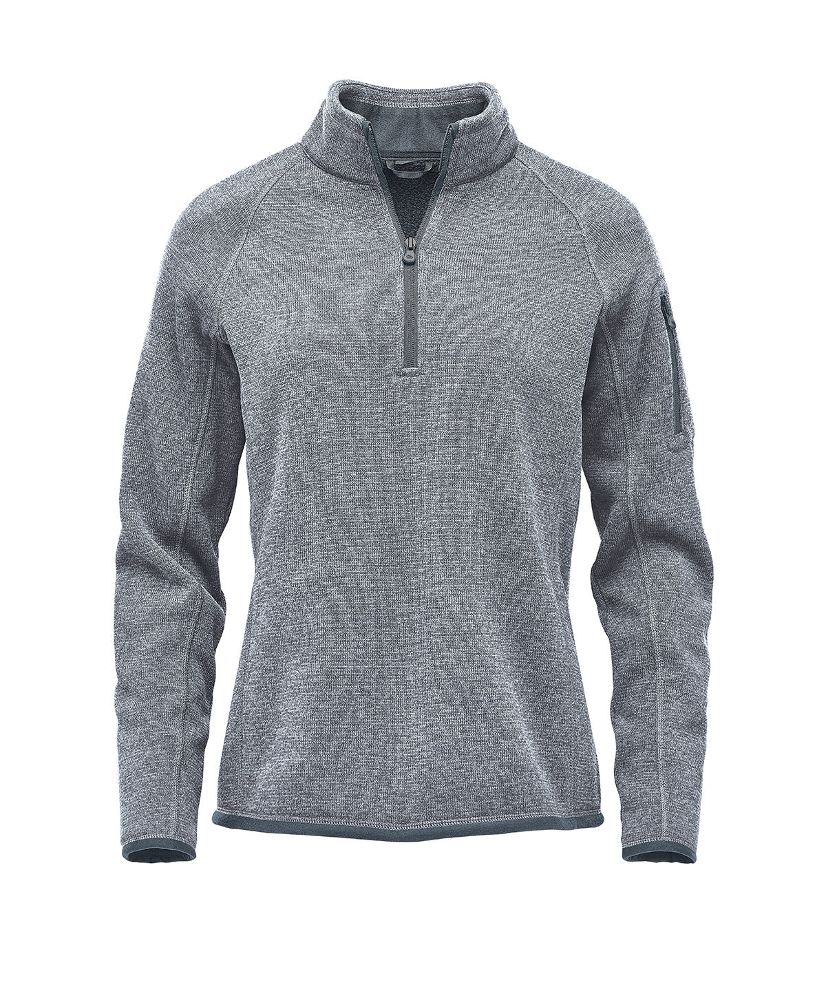 Fleece - Avalante Zip-Fleece för Damer Granite Heather