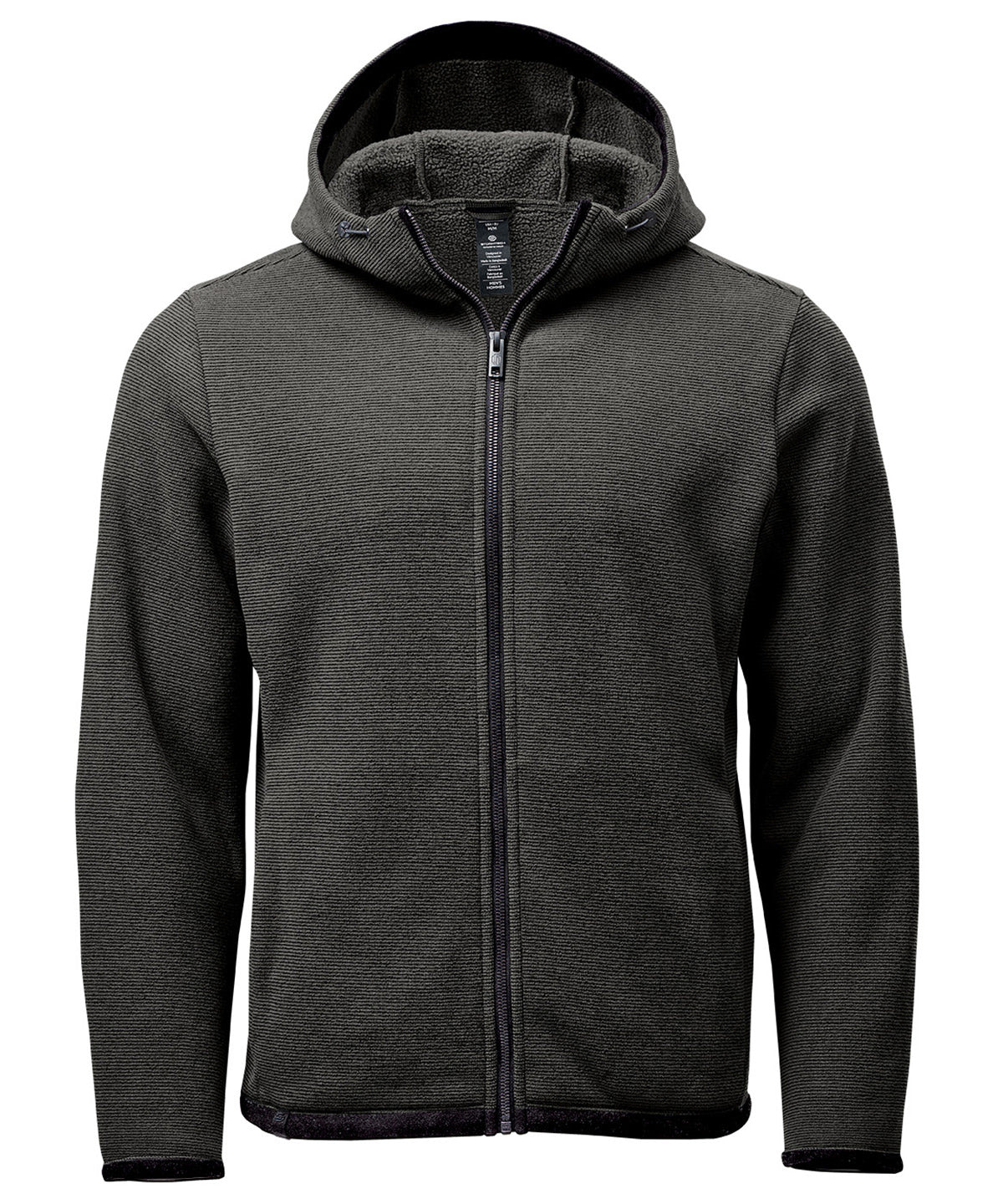 Hoodies - Medusa fleece-hoodie Charcoal Stripe