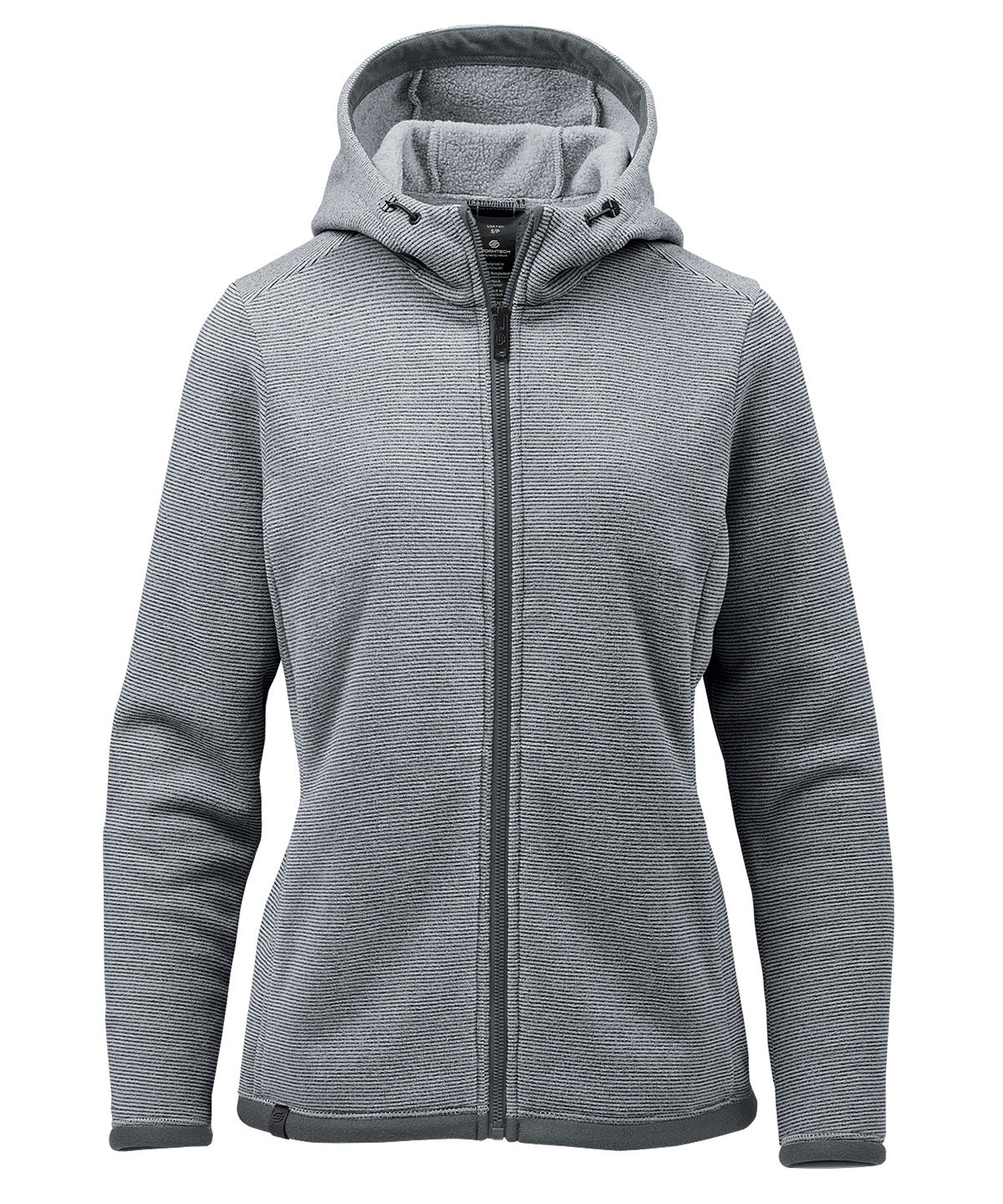 Hoodies - Medusa Fleece Hoodie för Damer Zinc Stripe