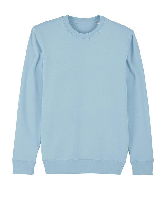 Sweatshirts - Ikonisk Unisex Sweatshirt med Rund Hals Sky Blue