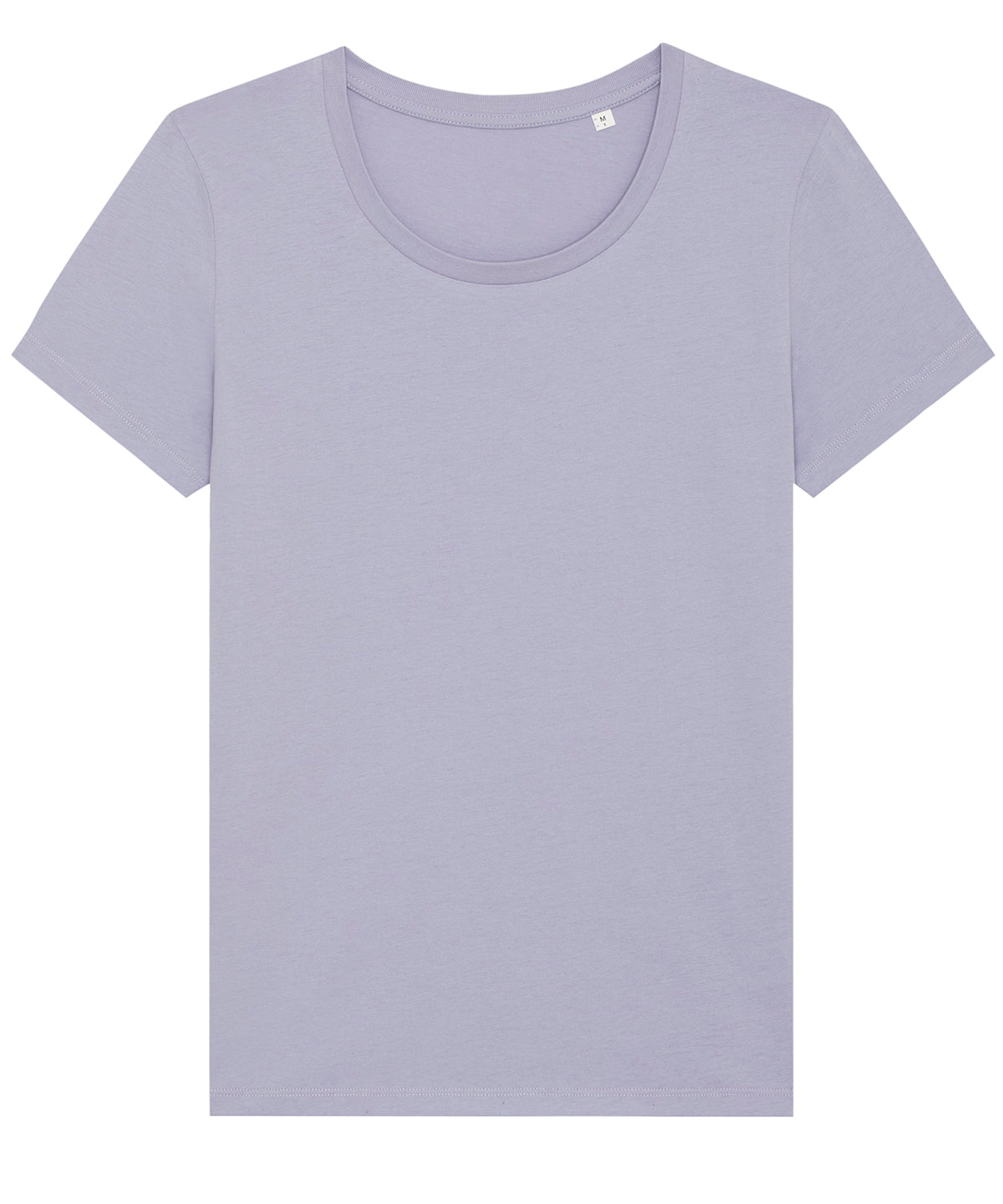 T-Shirts - Ikonisk Dam T-shirt i Ekologisk Bomull Lavender