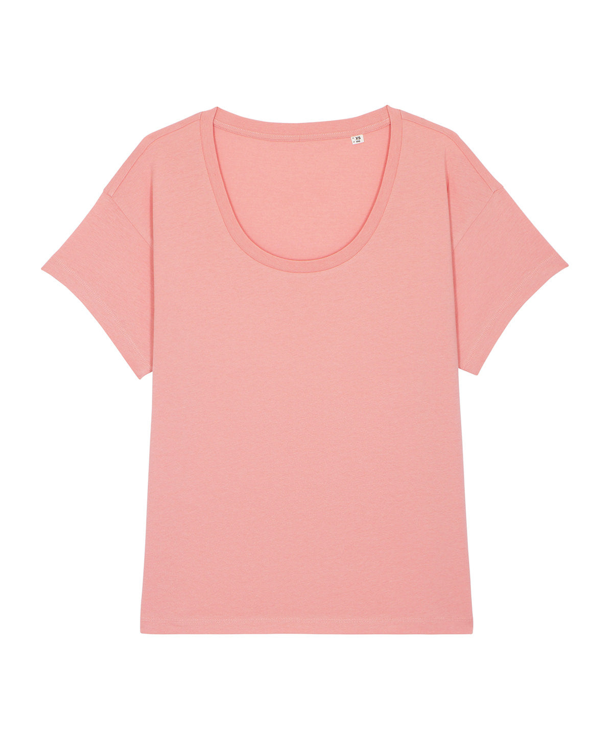 T-Shirts - Dam Stella Chiller T-shirt med Avslappnad Passform Canyon Pink