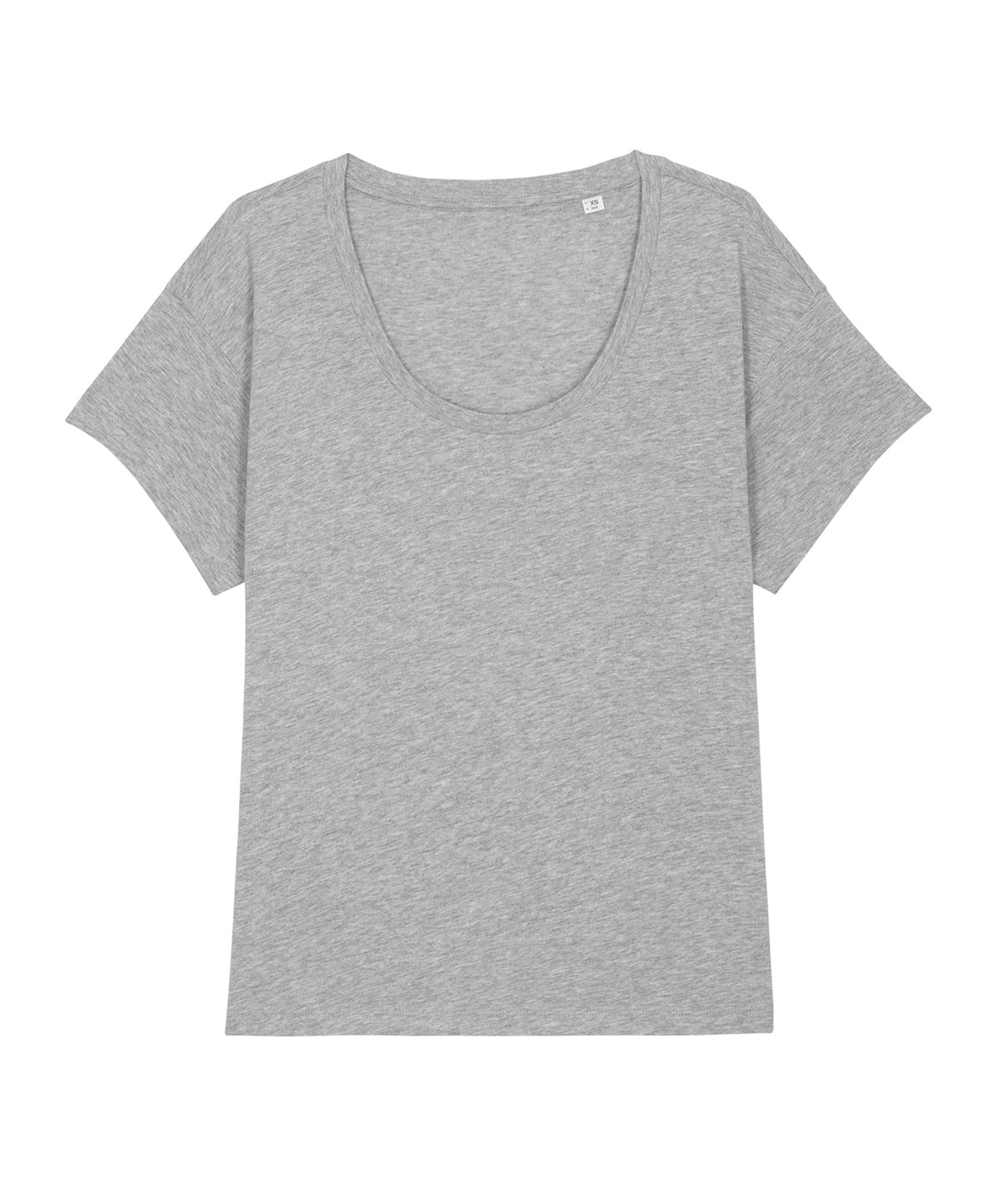 T-Shirts - Dam Stella Chiller T-shirt med Avslappnad Passform Heather Grey