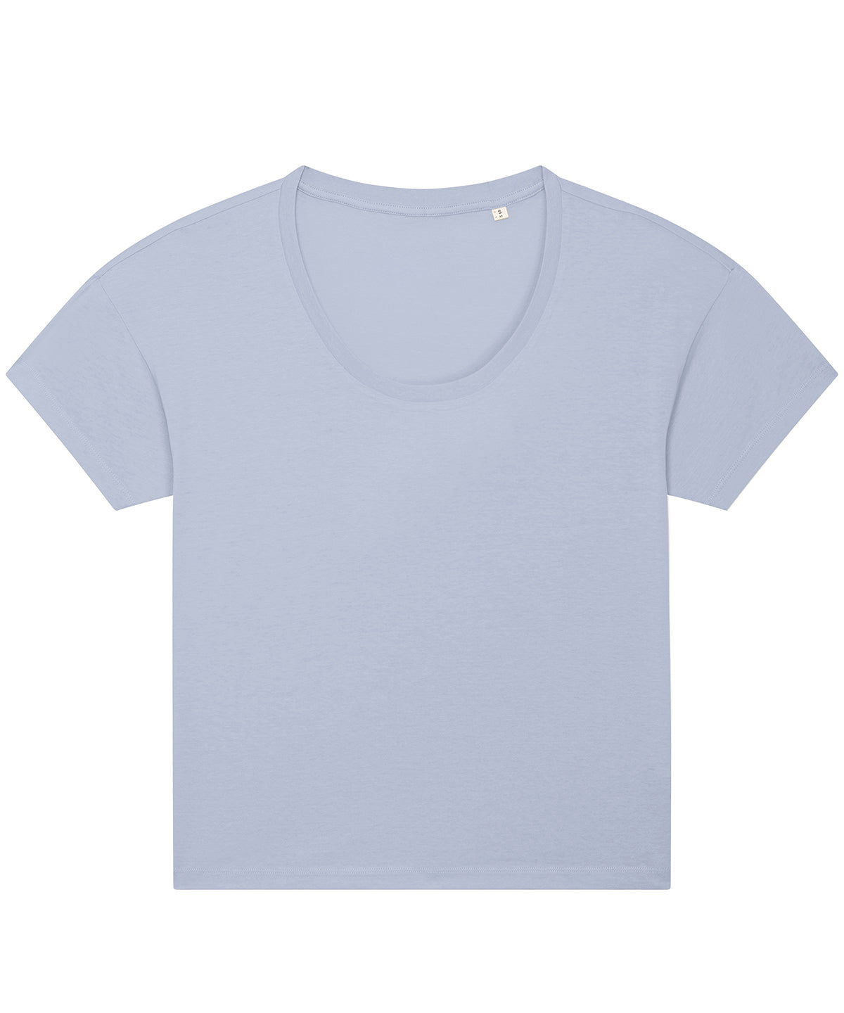 T-Shirts - Dam Stella Chiller T-shirt med Avslappnad Passform Serene Blue