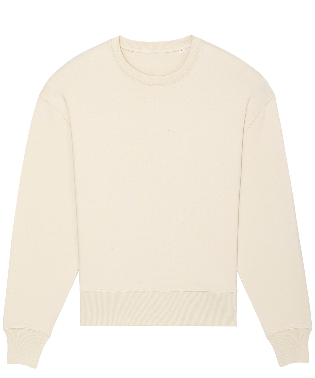 Sweatshirts - Radder Oversized Crewneck Natural Raw