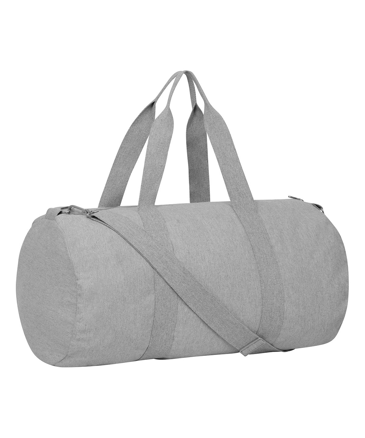 Bags - Hållbar Duffle-väska av Kanvas för Resor och Träning Heather Grey One size