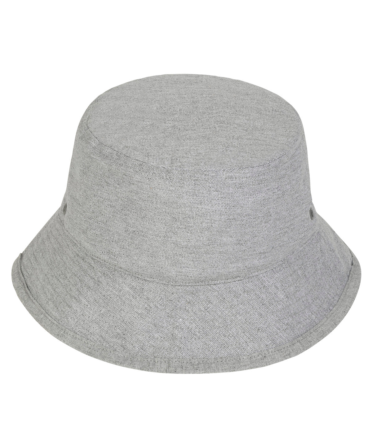 Hats - Stilig hatt med metallöglor Heather Grey