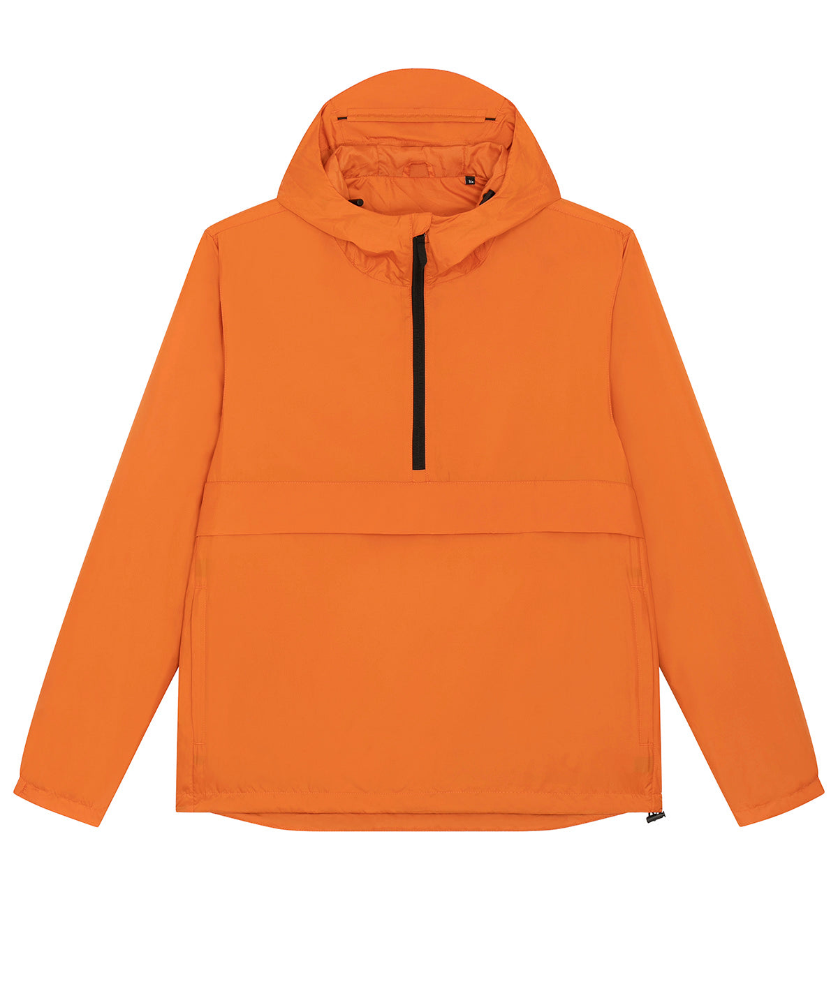 Hoodies - Sportig Street-Style Hoodie för Alla Flame Orange