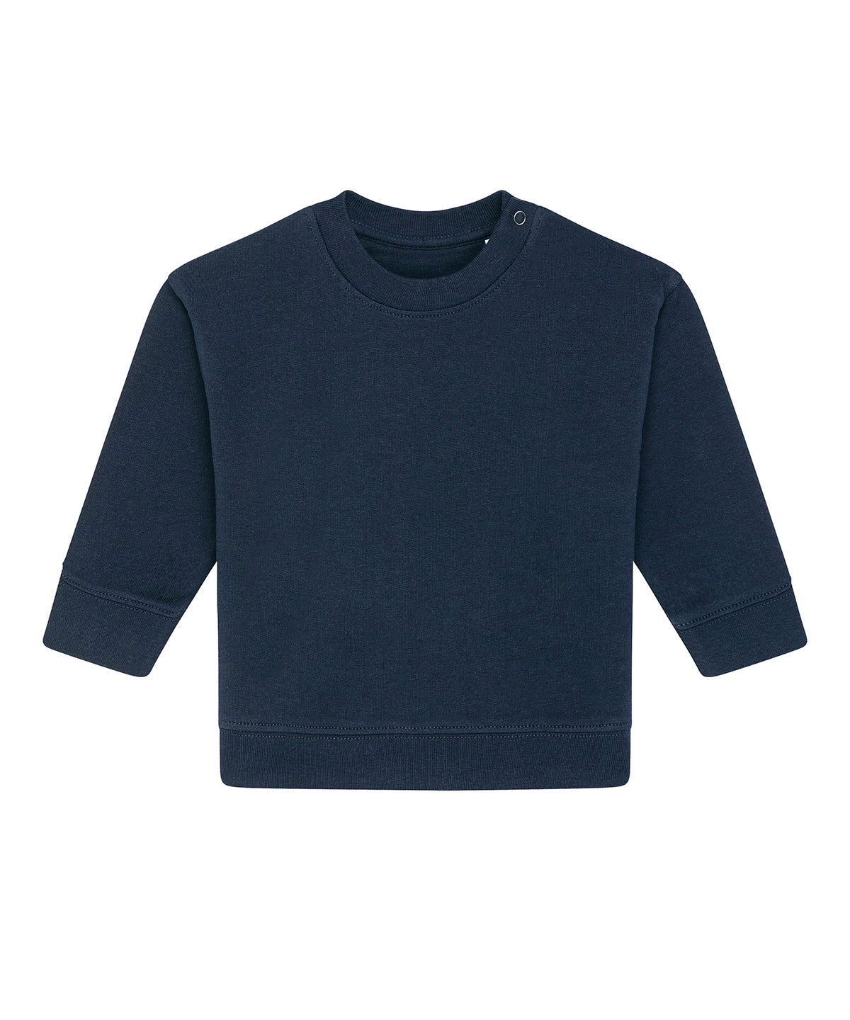 Sweatshirts - Bekväm och Praktisk Babytröja i Frotté French Navy