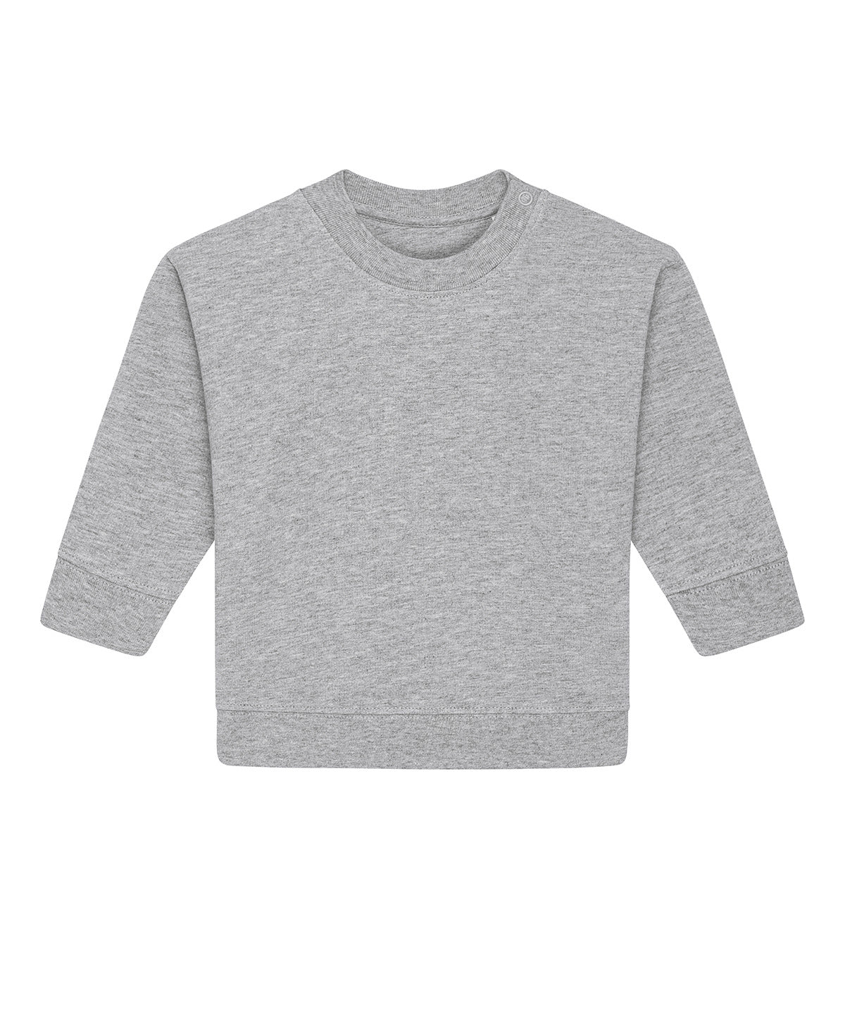 Sweatshirts - Bekväm och Praktisk Babytröja i Frotté Heather Grey