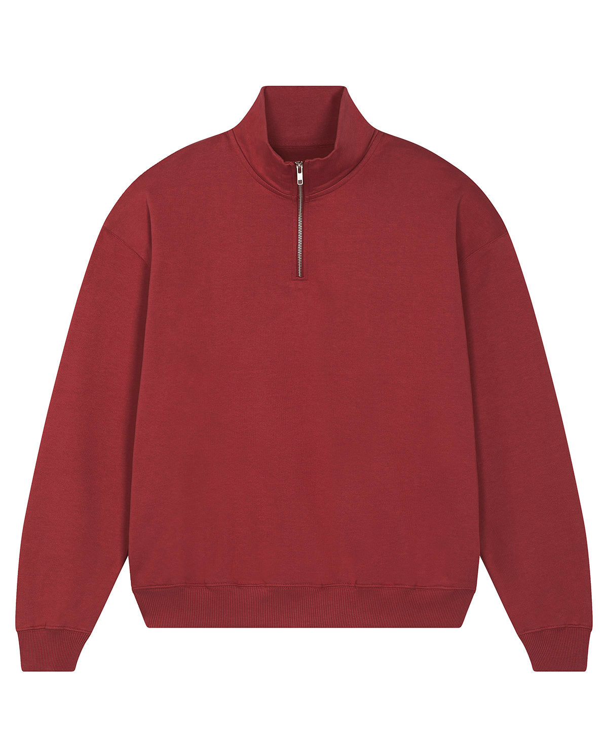 Sweatshirts - Unisex Miller Dry 1/4 Zip Tröja Red Earth