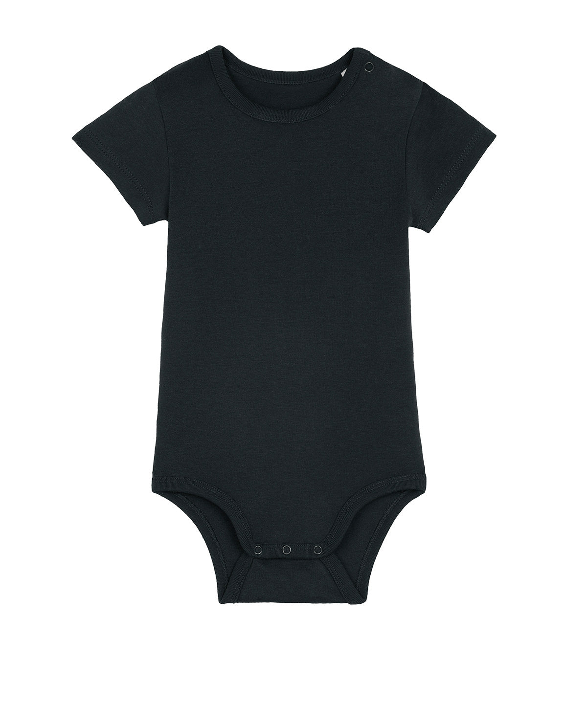 Bodysuits - Bekväm och Praktisk Babybody med Kort Ärm Black