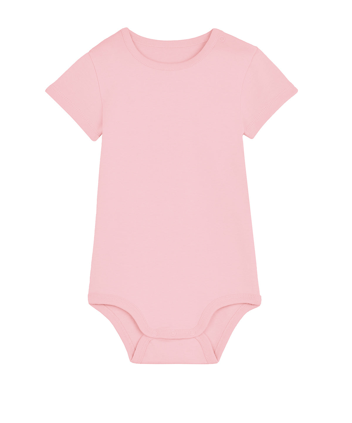 Bodysuits - Bekväm och Praktisk Babybody med Kort Ärm Cotton Pink