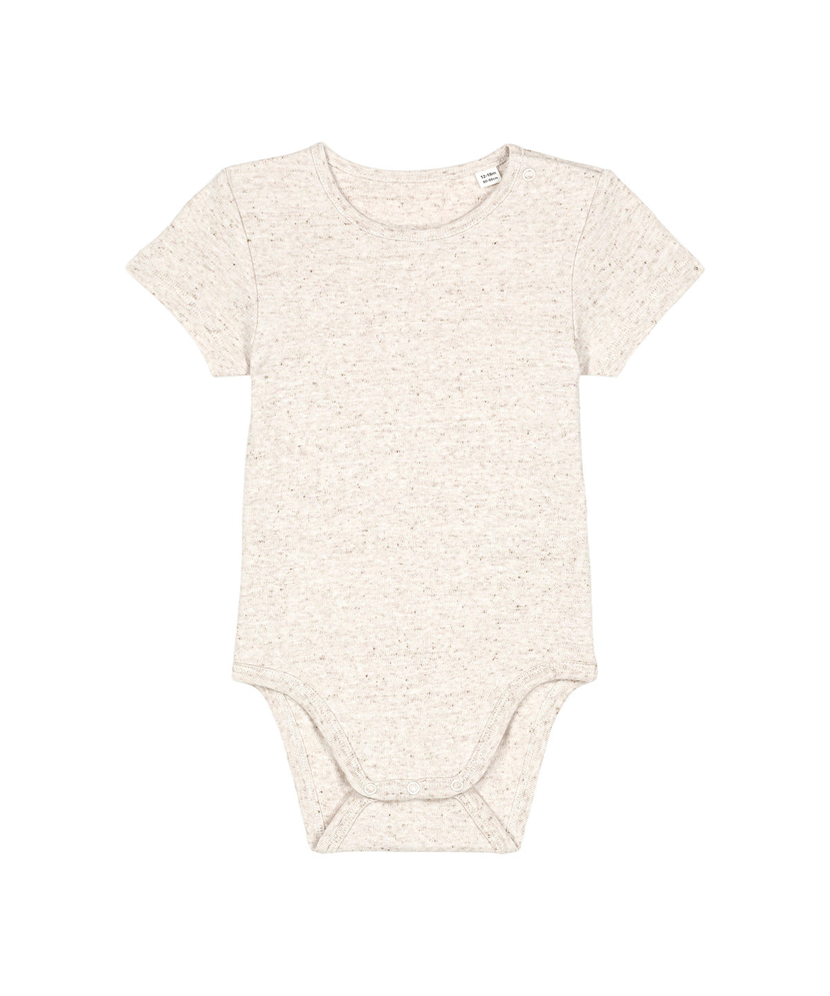 Bodysuits - Bekväm och Praktisk Babybody med Kort Ärm Eco Heather