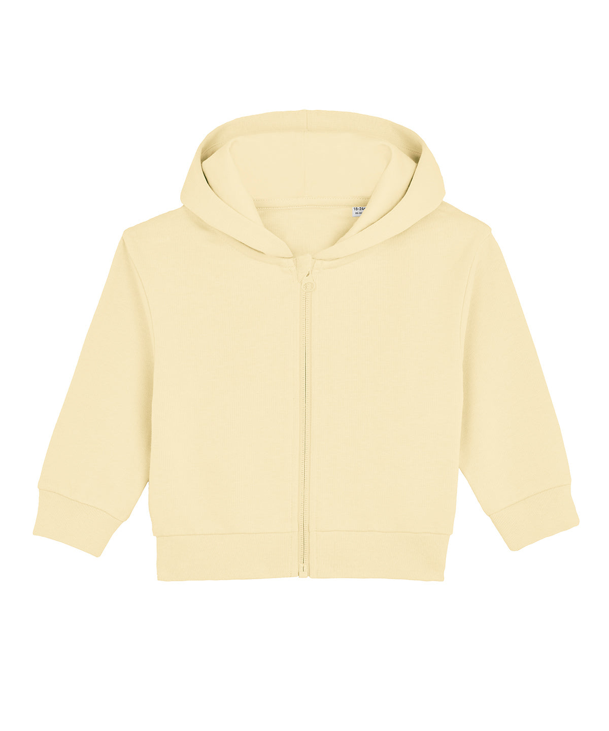 Hoodies - Baby Connector Hoodie Zip-Through Sweatshirt Butter