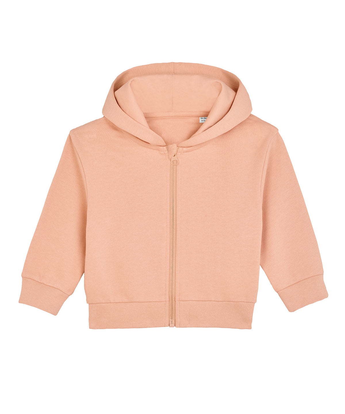 Hoodies - Baby Connector Hoodie Zip-Through Sweatshirt Fraiche Peche