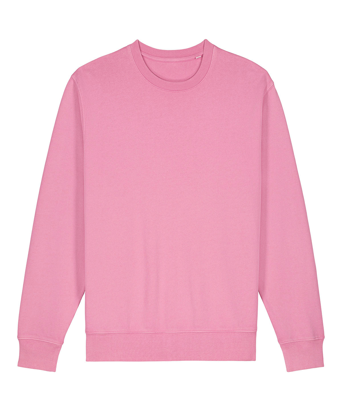 Sweatshirts - Unisex Vintageinspirerad Sweatshirt Garment Dyed Bubble Pink