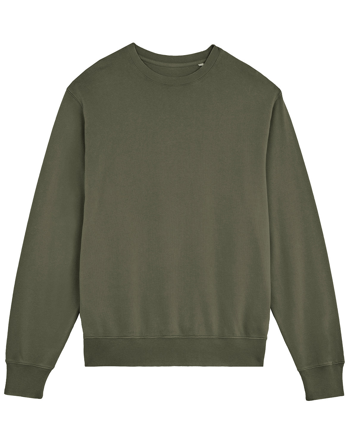 Sweatshirts - Unisex Vintageinspirerad Sweatshirt Garment Dyed Khaki