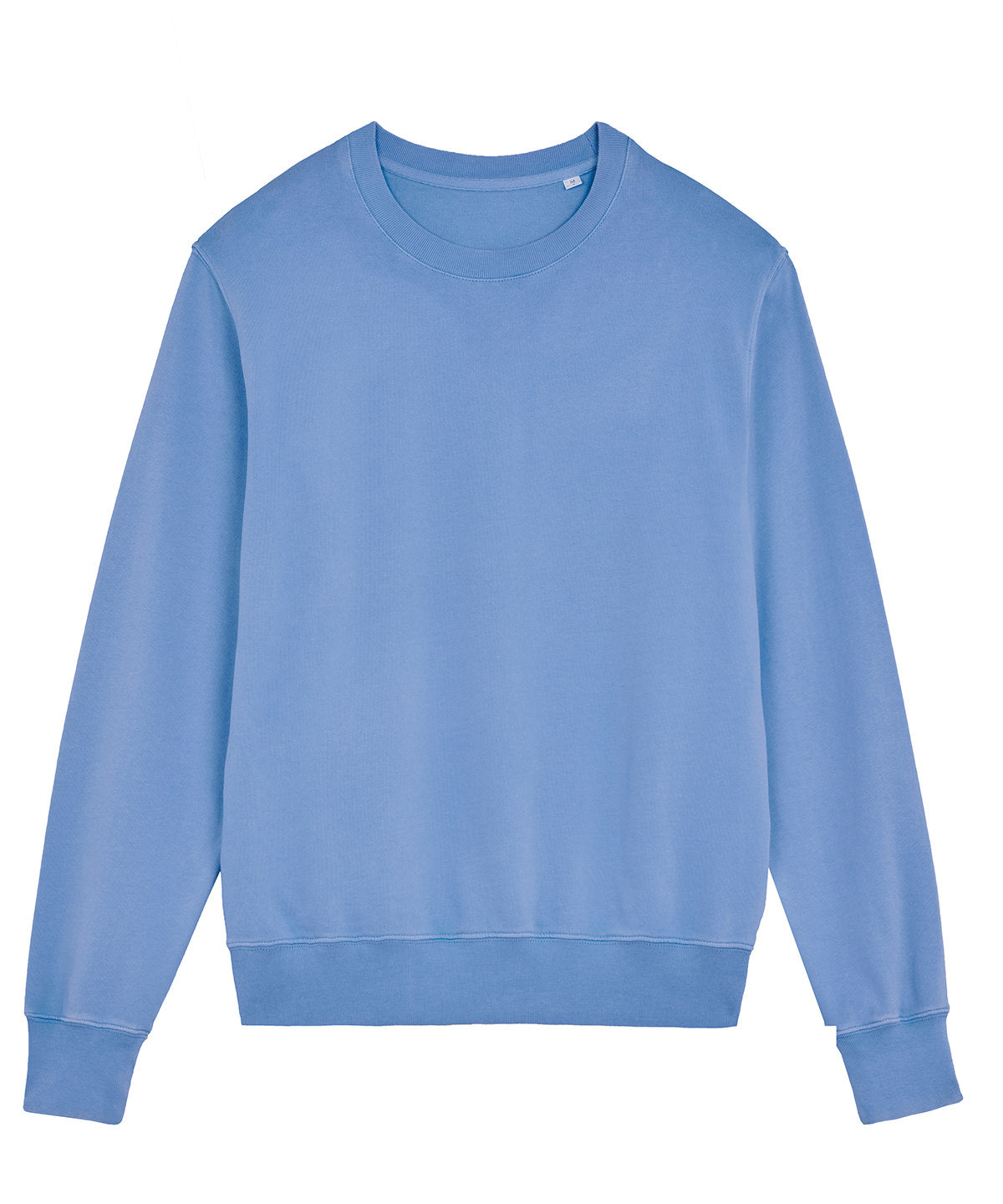 Sweatshirts - Unisex Vintageinspirerad Sweatshirt Garment Dyed Swimmer Blue