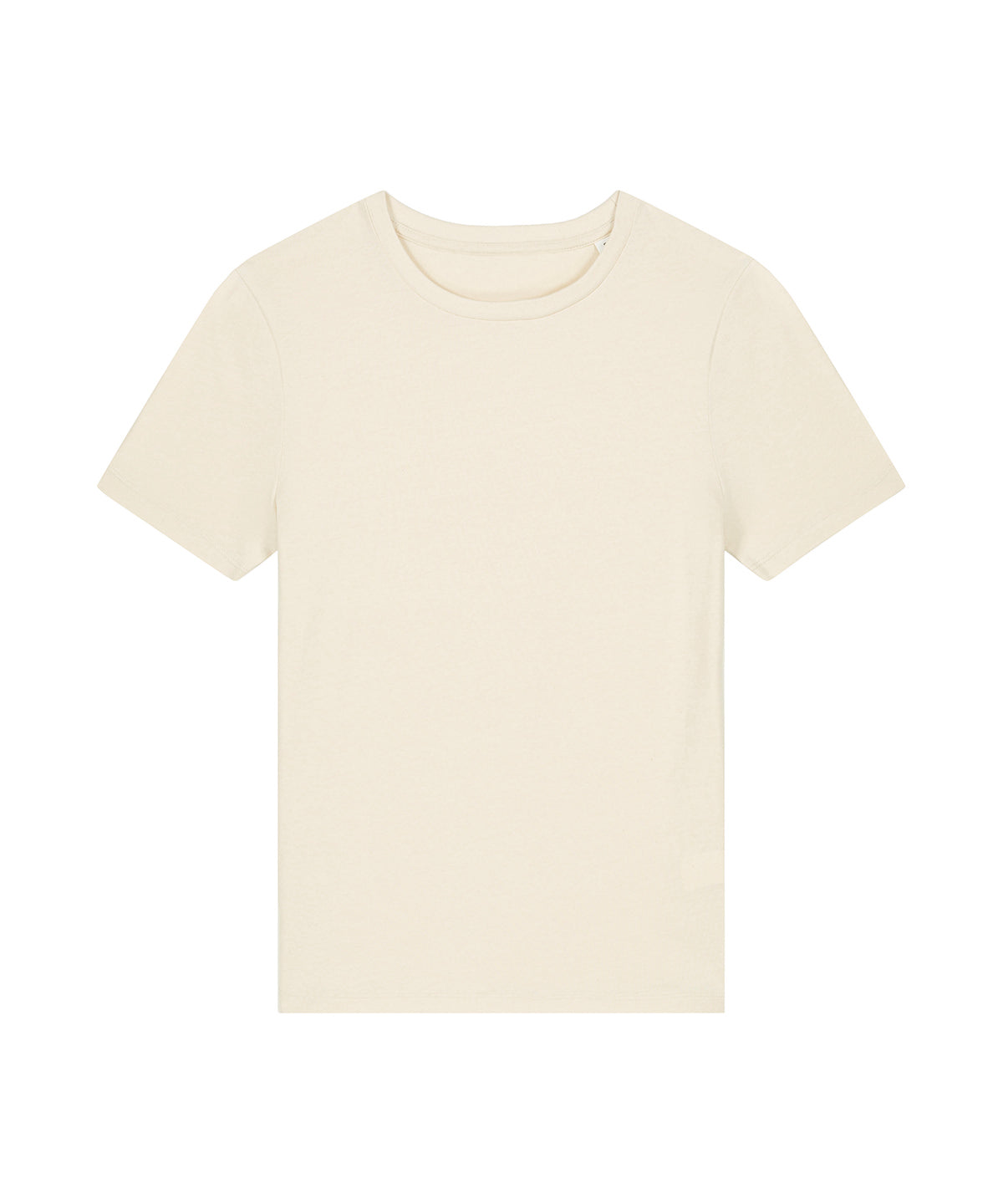 T-Shirts - Dam Stella Ella Figursydd T-shirt i Ekologisk Bomull Natural Raw