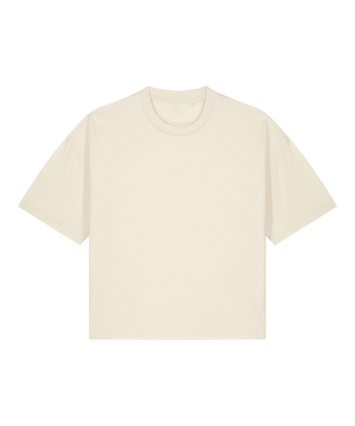 T-Shirts - Stella Nova Boxy T-shirt för Damer Natural Raw