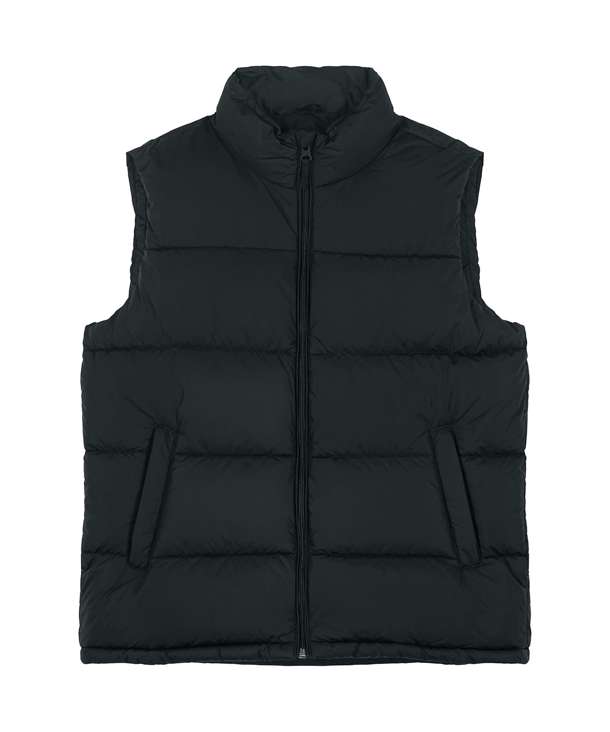 Gilets & Body Warmers - Padded puffer gilet Black