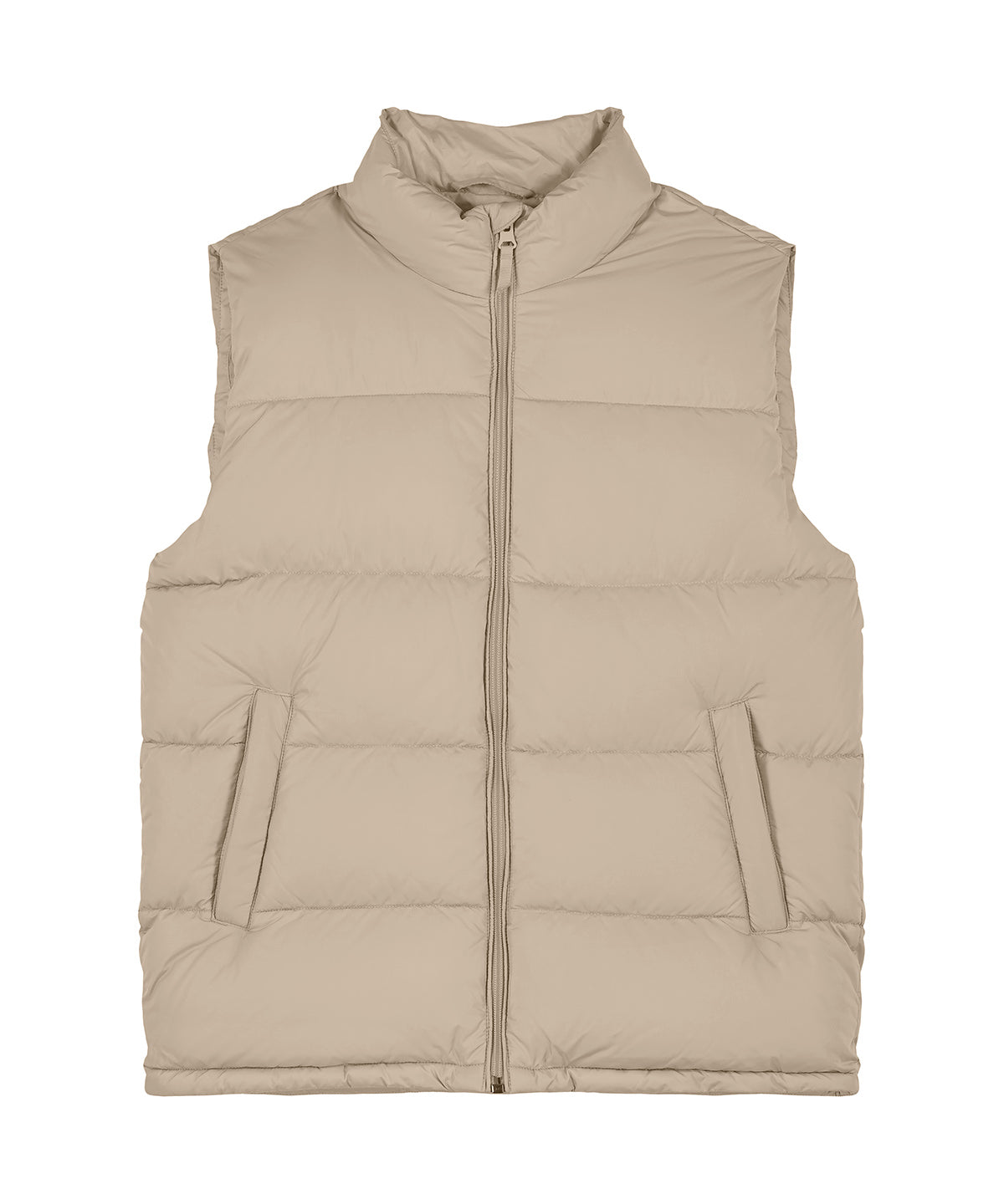 Gilets & Body Warmers - Padded puffer gilet Desert Dust