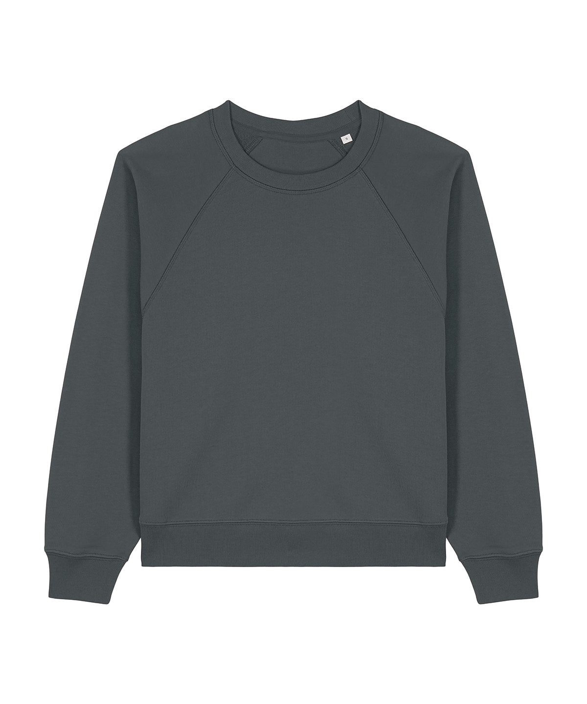 Sweatshirts - Stella Clara Raglan Crew Neck Sweatshirt Anthracite